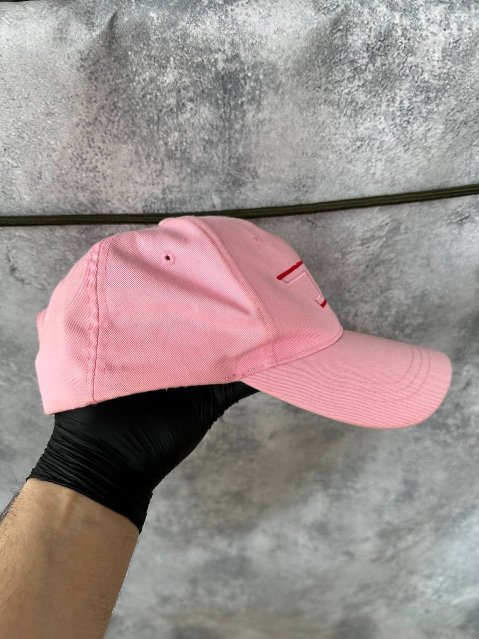 Diesel × Vintage Pink Diesel Baseball Cap Red Logo Embroidered OneSize Unisex Size ONE SIZE - 2 Thumbnail
