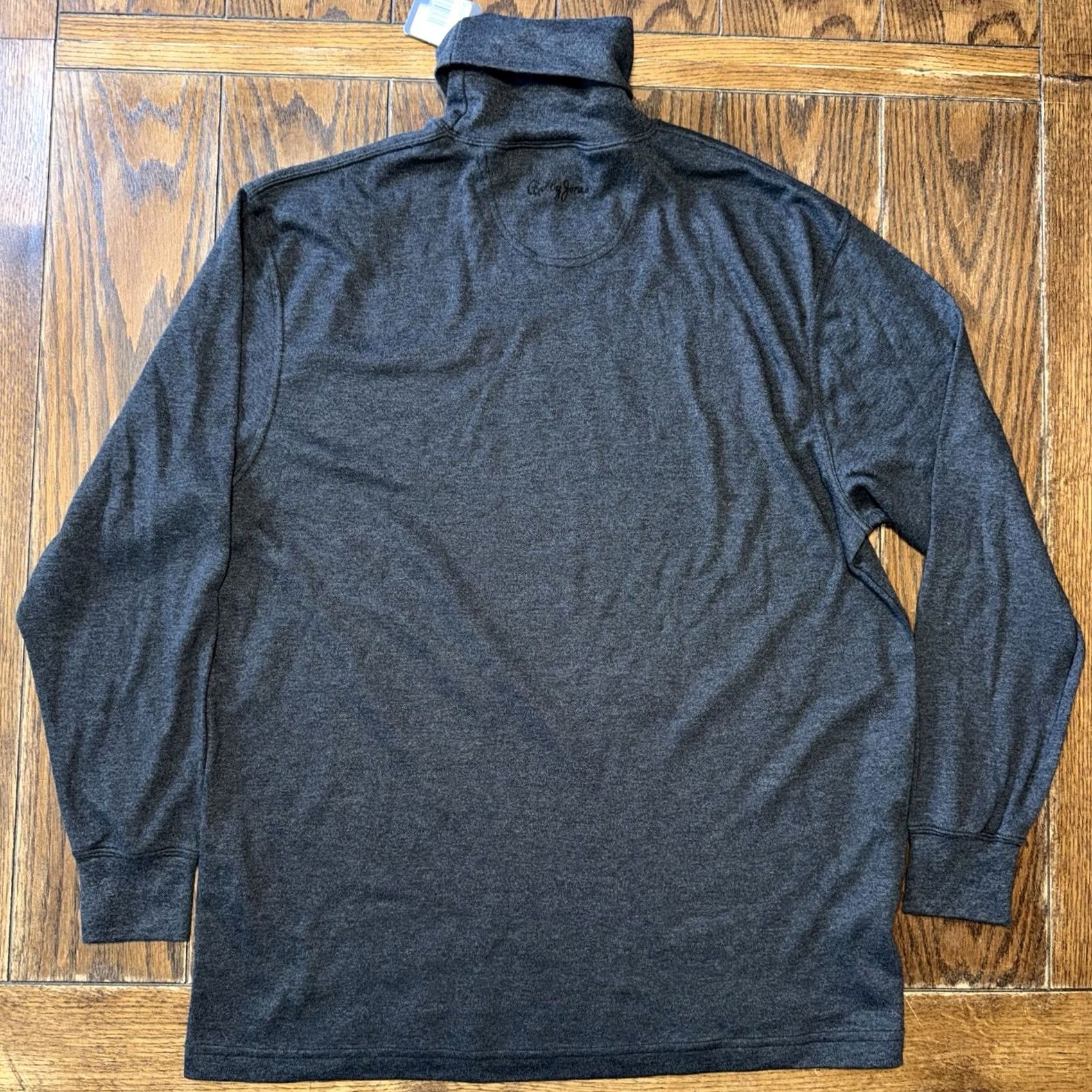 Vintage Bobby Jones Pullover Mens L Black The Club Nevillewood Turtleneck New Golf Size US L / EU 52-54 / 3 - 6 Thumbnail