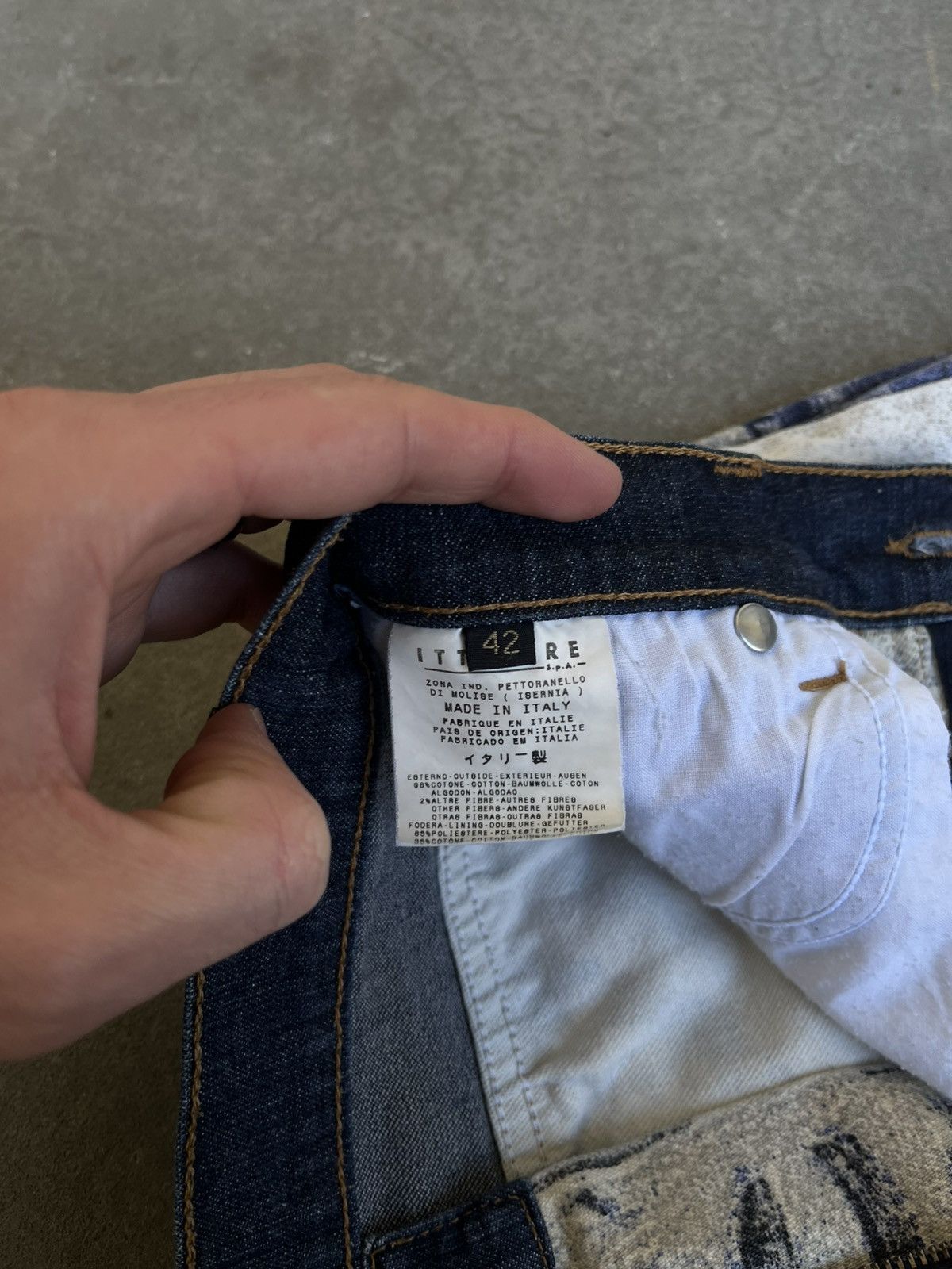 Just Cavalli Just Cavalli Art Print Napoleon Jeans - 2000s archieve piece Size US 30 / EU 46 - 15 Thumbnail