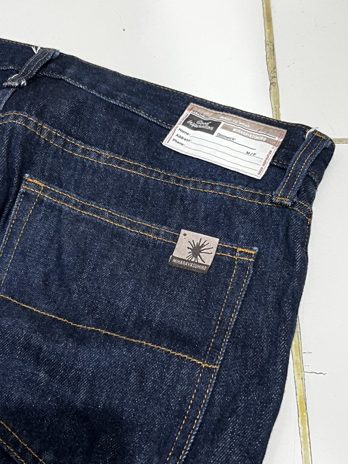 Maison MIHARA YASUHIRO GU x Mihara yasuhiro denim pants Size US 30 / EU 46 - 3 Thumbnail