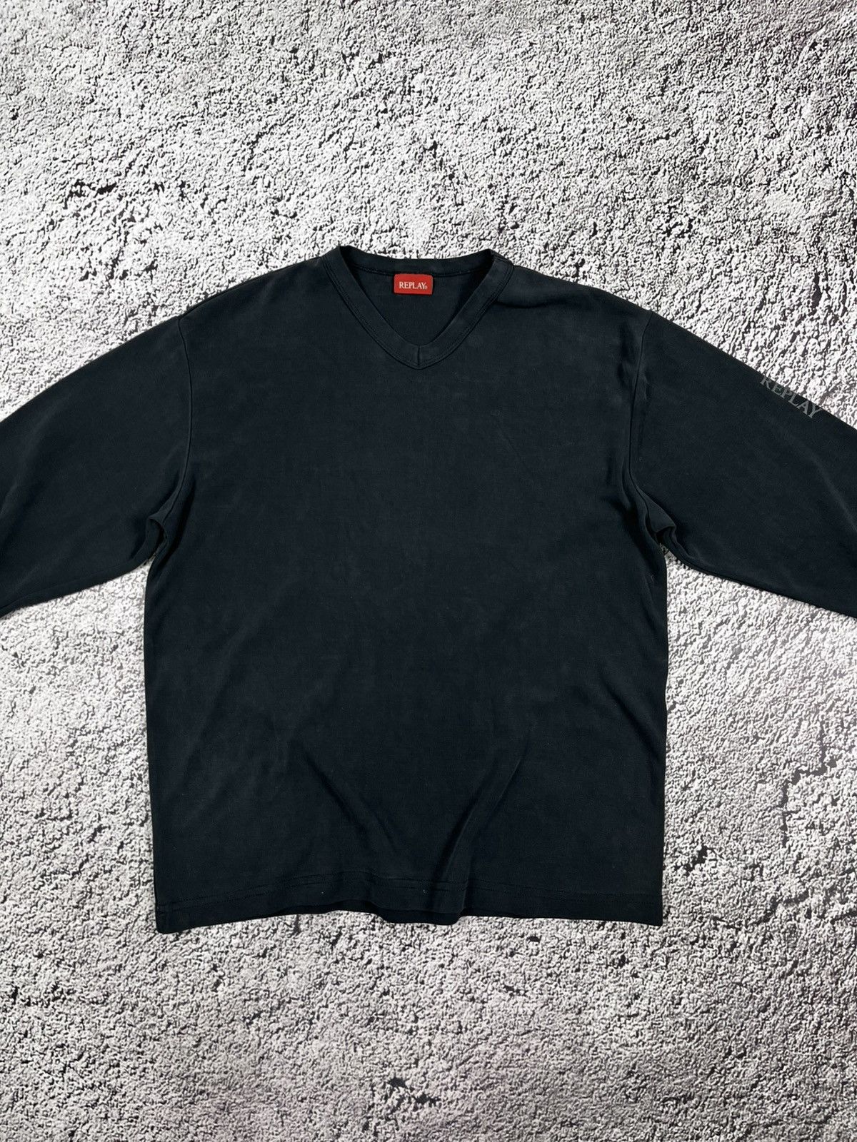 Replay Vintage Y2K Replay washed sweatshirt 00s streetwear Size US L / EU 52-54 / 3 - 4 Thumbnail