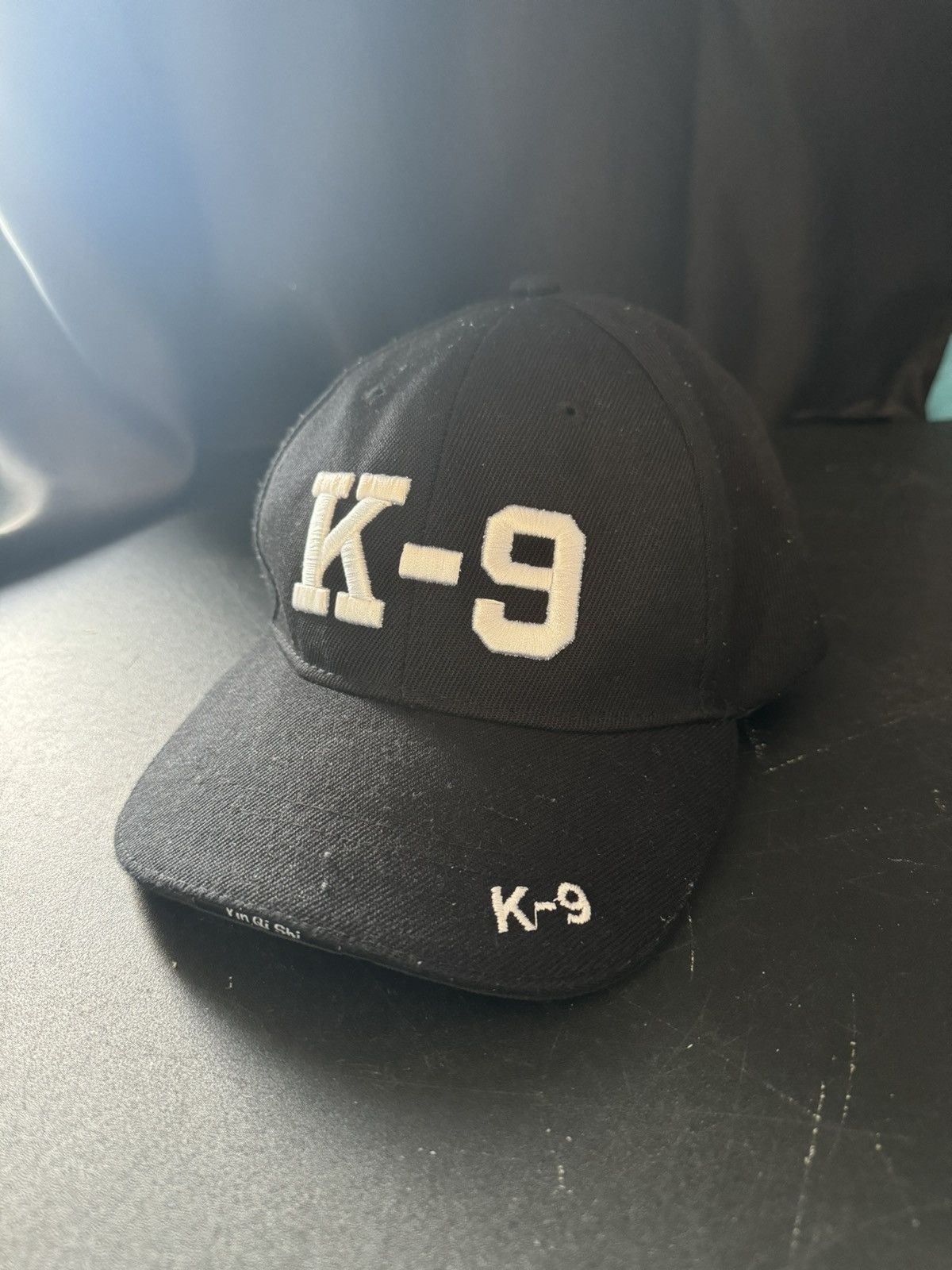 Japanese Brand K-9 Black Service Dog Hat Police Cop Swat Size ONE SIZE - 1 Thumbnail