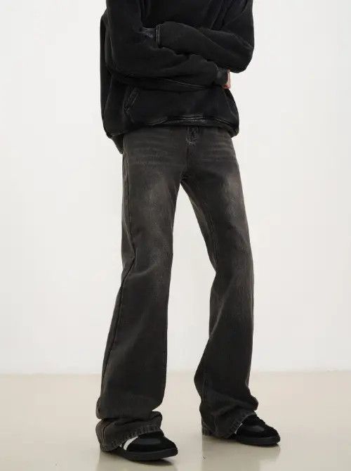 VIBE American all-match hiphop straight cleanfit flared jeans Size US 32 / EU 48 - 6 Thumbnail