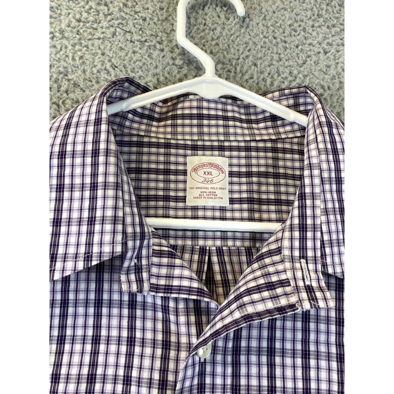 Brooks Brothers Brooks Brothers Shirt Mens 2XL Multicolor Plaid Cotton Long Sleeve Button-Down Size US XXL / EU 58 / 5 - 5 Thumbnail