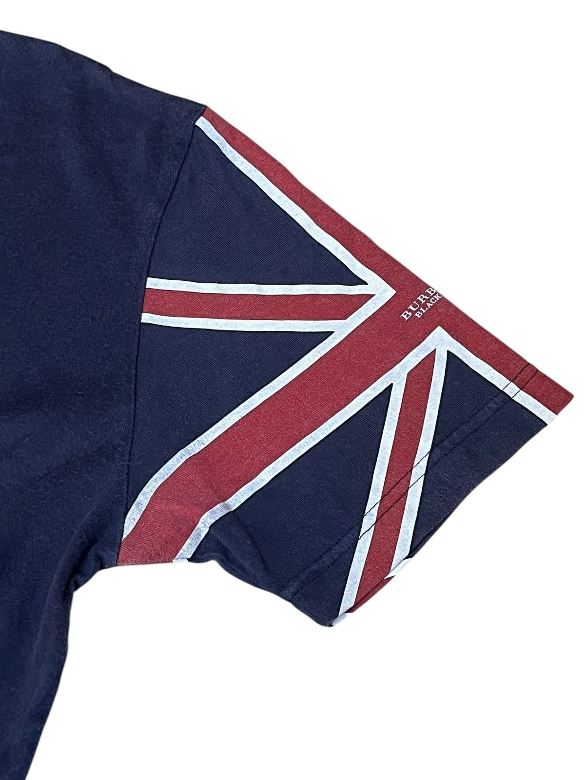 Burberry BURBERRY BLACK LABEL union jack flag tee shirts Size US M / EU 48-50 / 2 - 4 Thumbnail