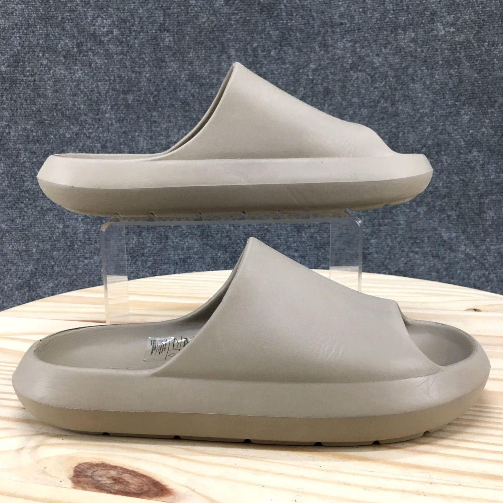 H&M H&M Sandals Womens 9-10 Slide Flats Slip On Brown Rubber Casual Comfort Open Toe Size US 9 / IT 39 - 2 Thumbnail