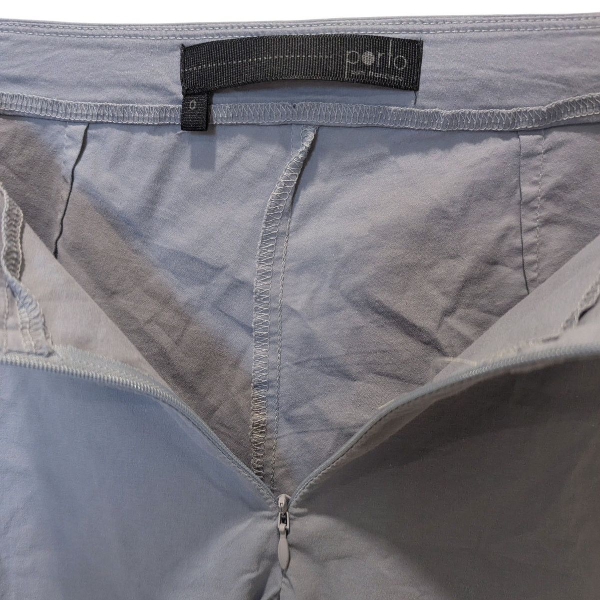 Other Porto Blue Gray Ruched Capri Pants Size 0 Size 25" / US 0 / IT 36 - 3 Thumbnail