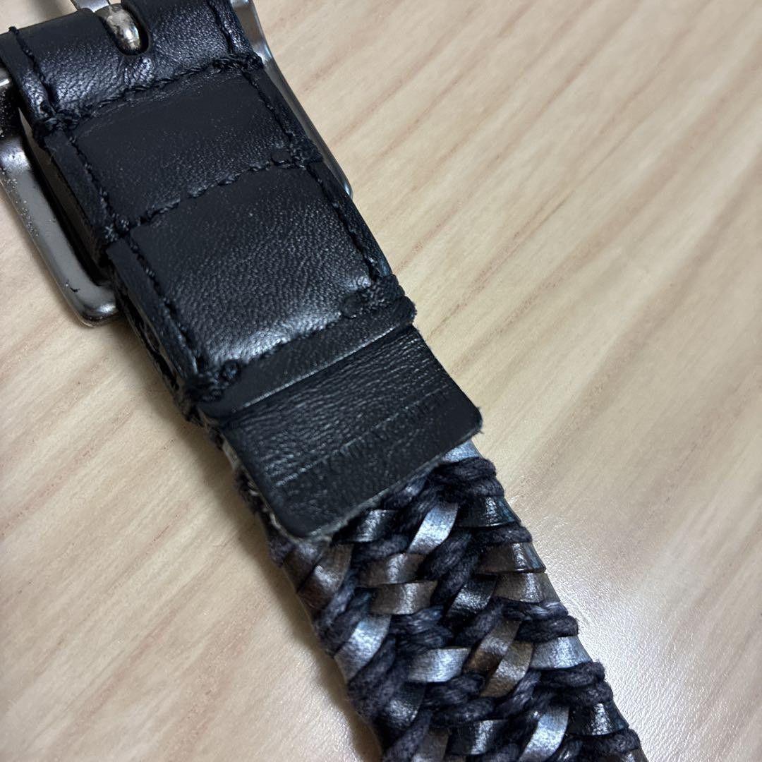 Issey Miyake Issey Miyake Men Braided Leather Belt - Size S (Adjustable) Size 30 - 2 Thumbnail
