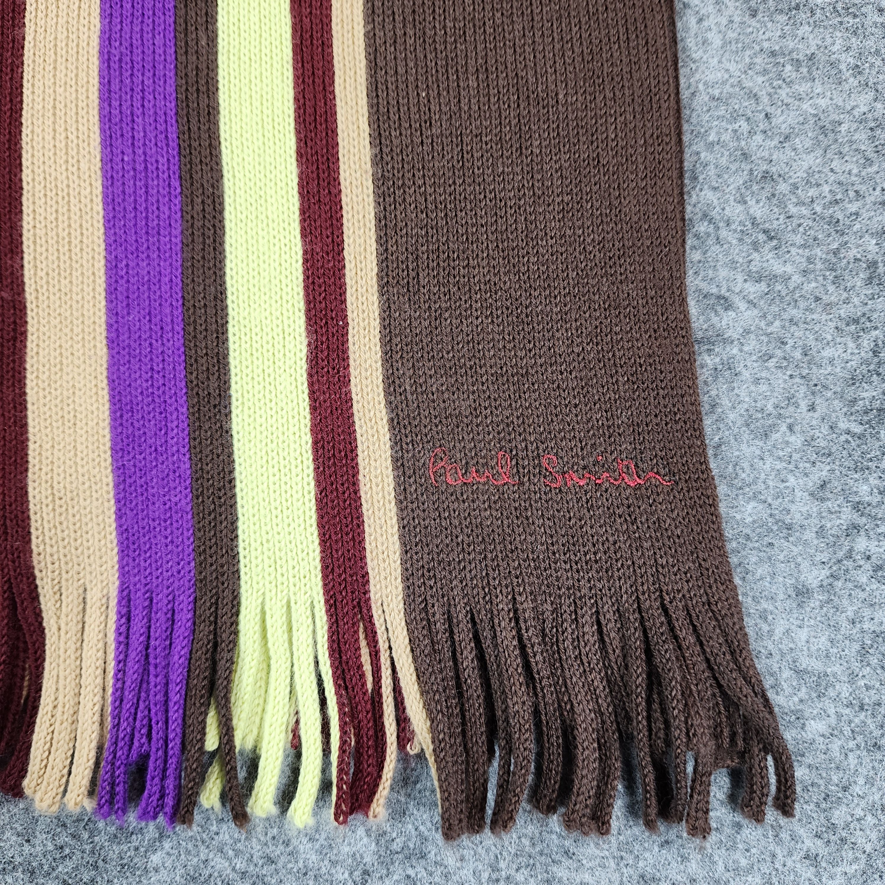 Paul Smith × Vintage Paul Smith Scarf / Muffler / Neckwear DZ047 Size ONE SIZE - 2 Thumbnail
