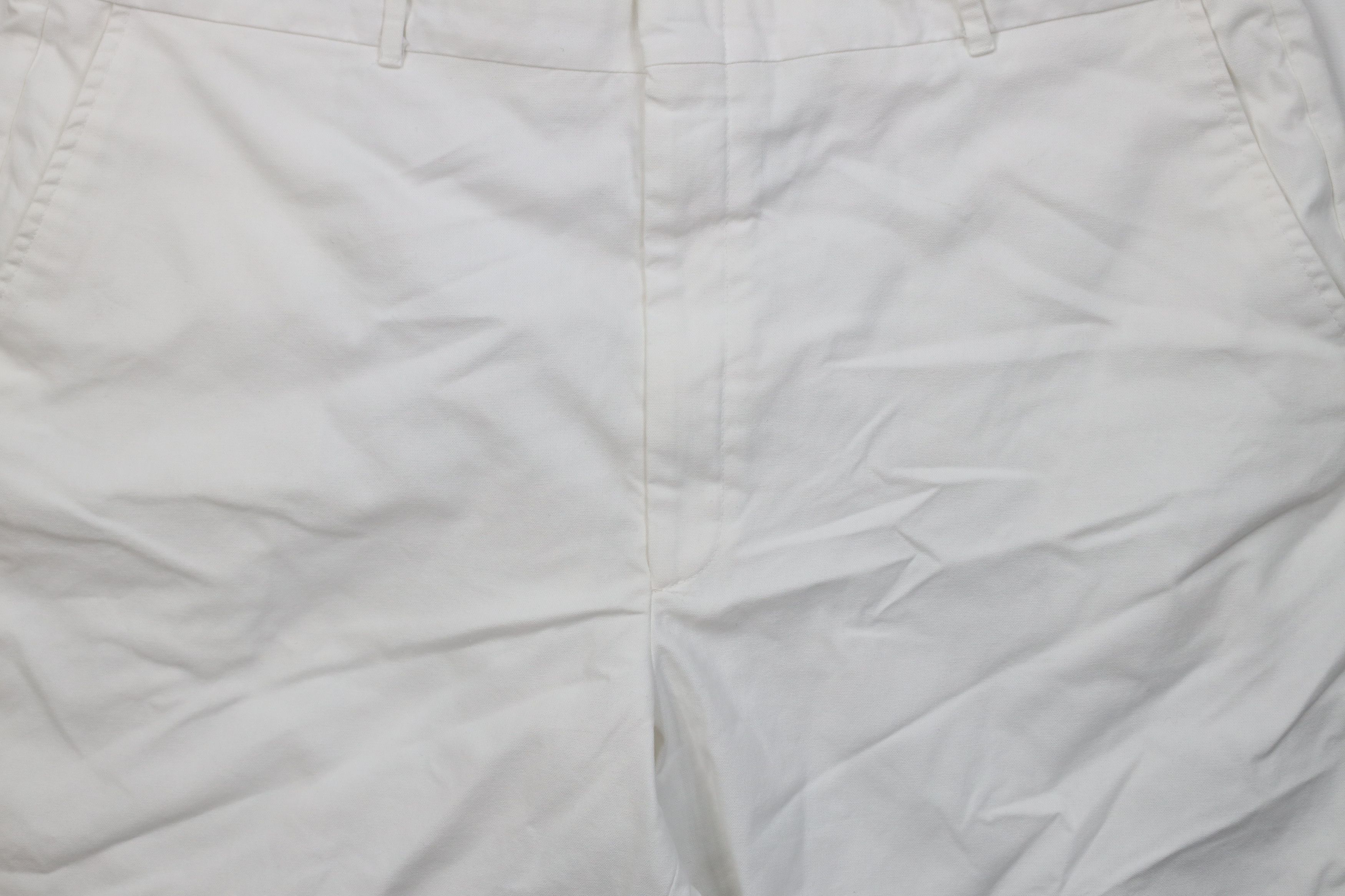 Vintage Vintage 90s Streetwear Knee Knit Chino Golf Shorts White USA Size US 42 / EU 58 - 3 Thumbnail