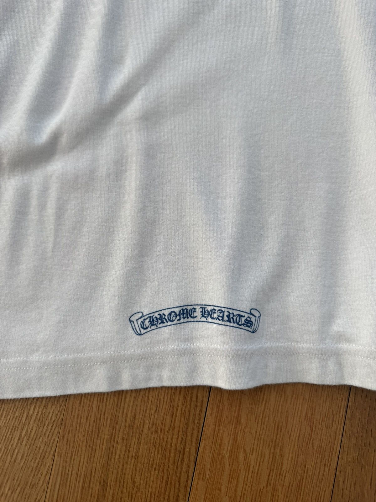 Chrome Hearts Chrome Hearts White Blue Long Sleeve Size US XL / EU 56 / 4 - 3 Thumbnail