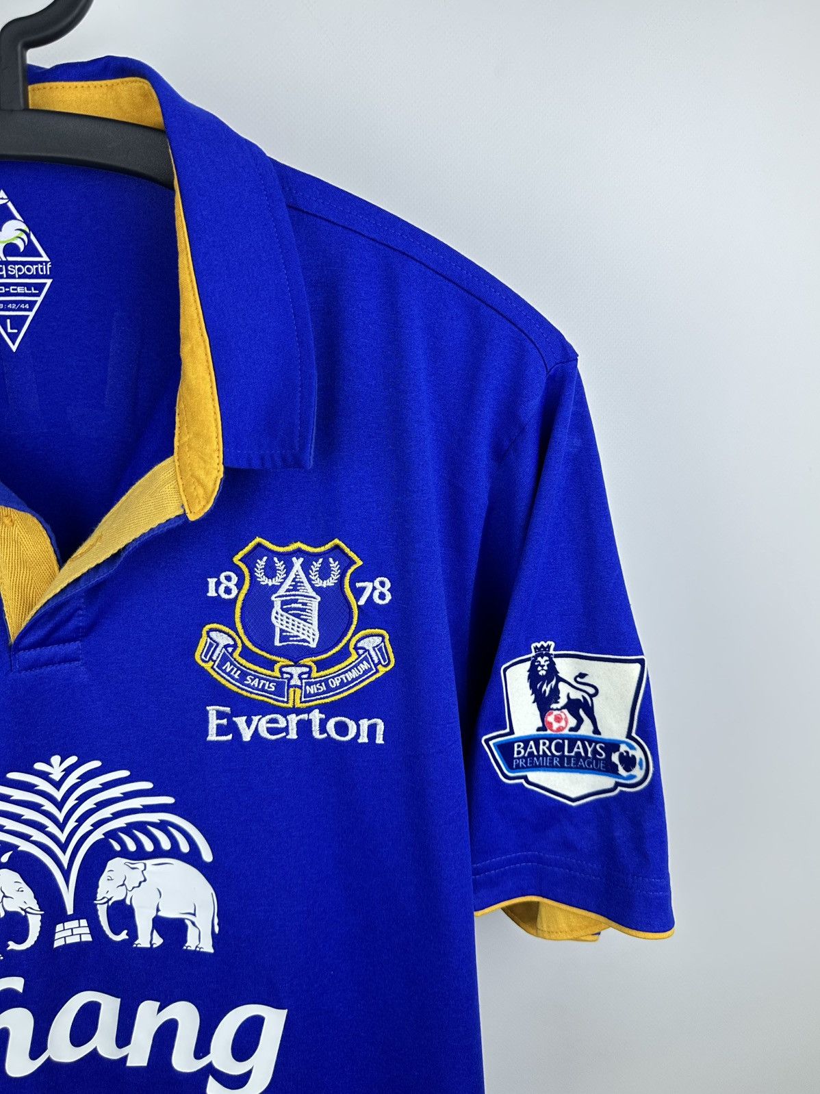 Le Coq Sportif Everton Jersey Vellios 27 Premier League Le Coq Sportif Sz L Size US L / EU 52-54 / 3 - 2 Thumbnail