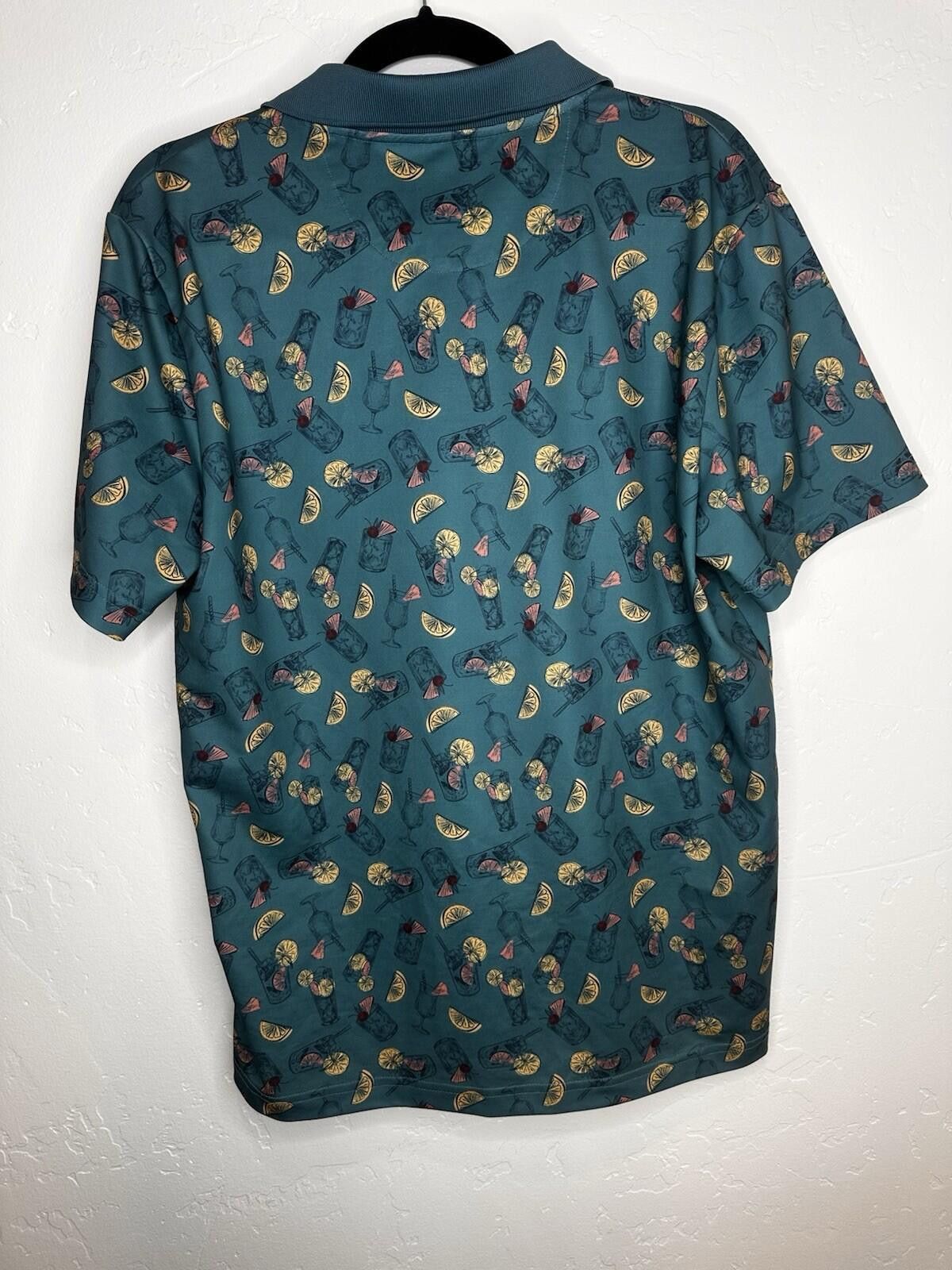 Other Goodfellow & Co Men's Summer Tropical Graphic Polo Size L Size US L / EU 52-54 / 3 - 2 Thumbnail