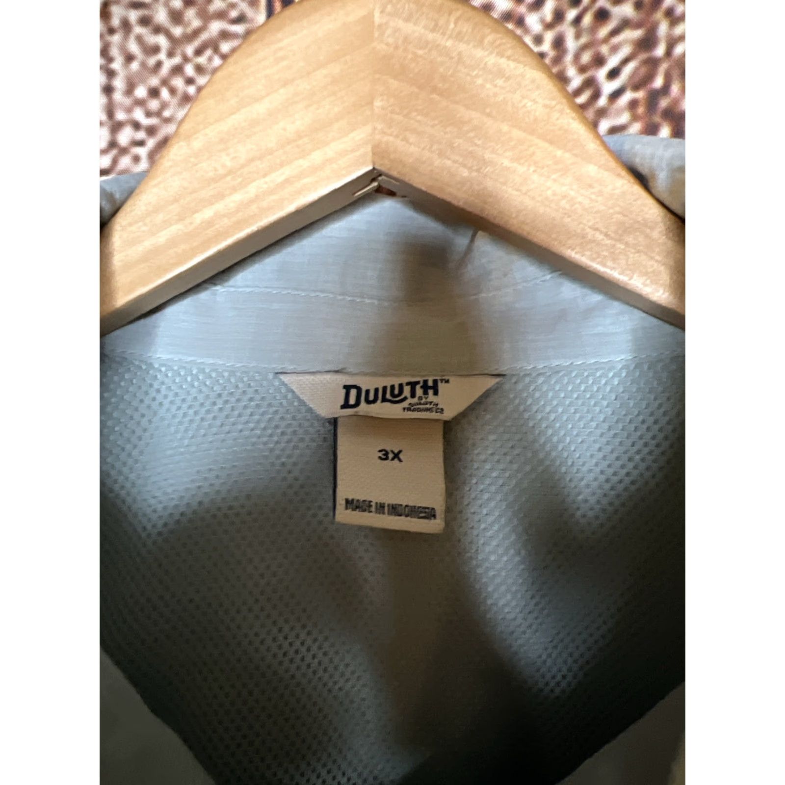 Vintage Duluth Blue Long Sleeve Button-Up Breathable 3X Mens Shirt Size US XXL / EU 58 / 5 - 2 Thumbnail