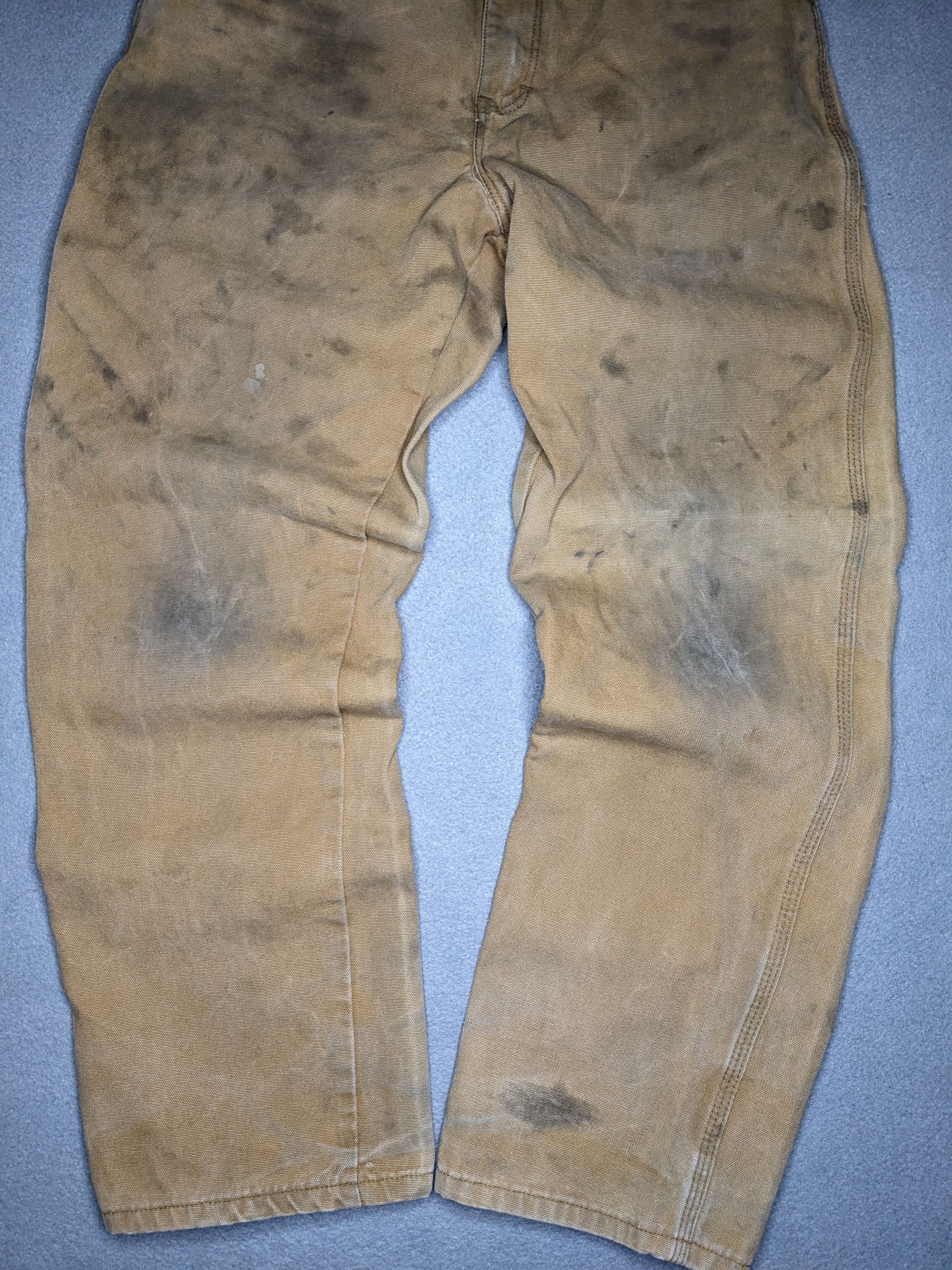 Dickies Dickies Carpenter Pants 30x30 Canvas Beige Distressed Faded Size US 30 / EU 46 - 6 Thumbnail