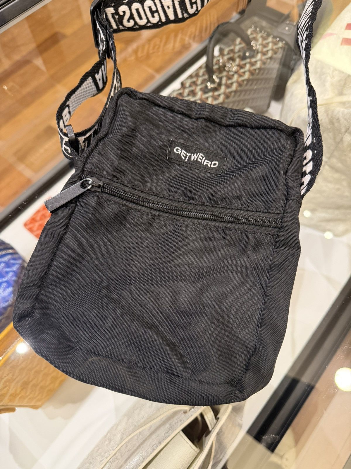 Anti Social Social Club Anti Social Social Club Get Weird Side Bag Size ONE SIZE - 1 Thumbnail