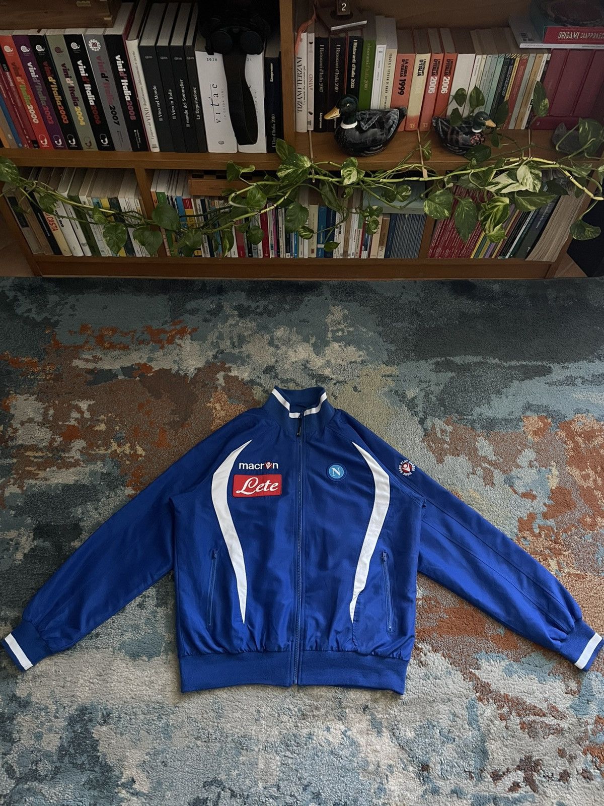Vintage Macron Napoli Vintage Track Jacket Size US M / EU 48-50 / 2 - 1 Thumbnail