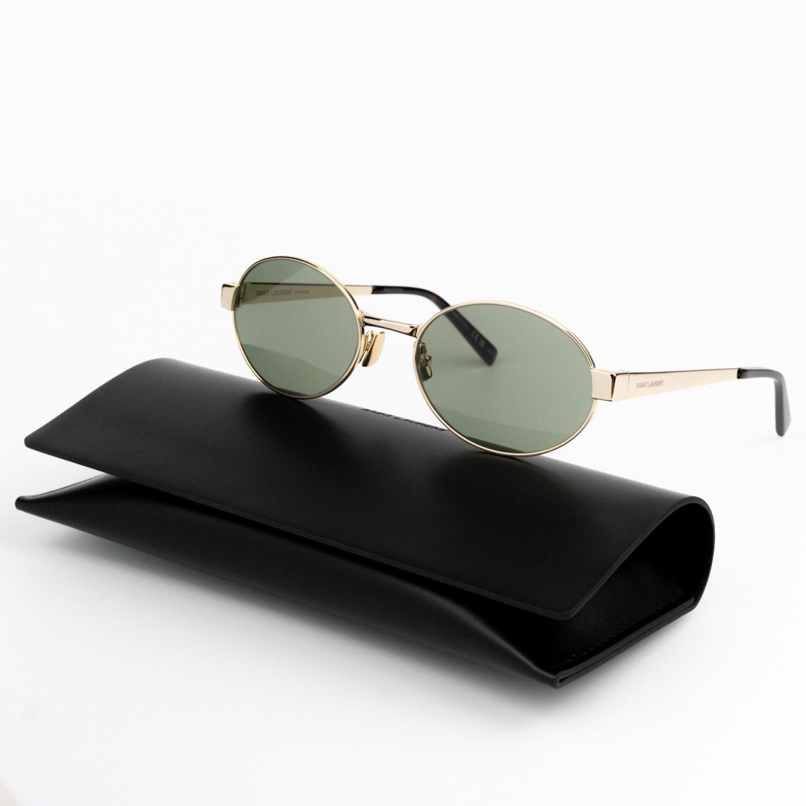 NEW Saint Laurent SL692 003 Oval Unisex Sunglasses