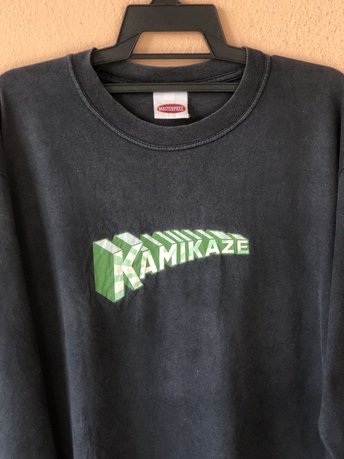 Vintage KAMIKAZE MASTERPIECE Japan Streetwear LS