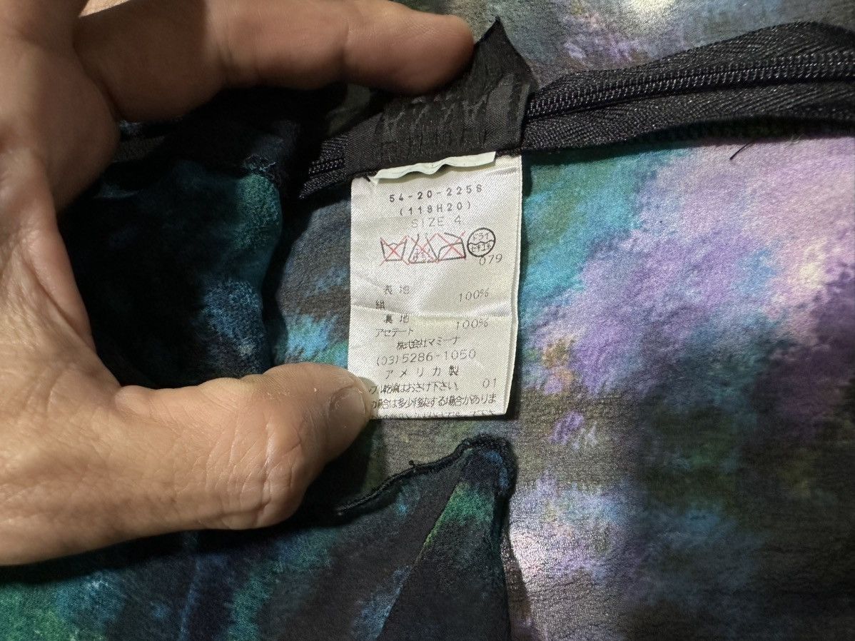 Anna Sui 🔥Y2K Anna Sui Psychedelic See Through Bondage Blouse Size S / US 4 / IT 40 - 9 Thumbnail
