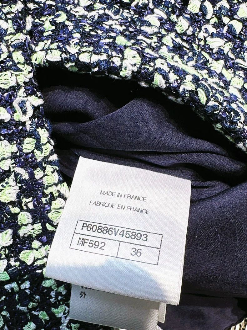 Chanel Chanel 19P Cruise Series Mixed-color Tweed Round-neck Long Size XS / US 0-2 / IT 36-38 - 5 Thumbnail