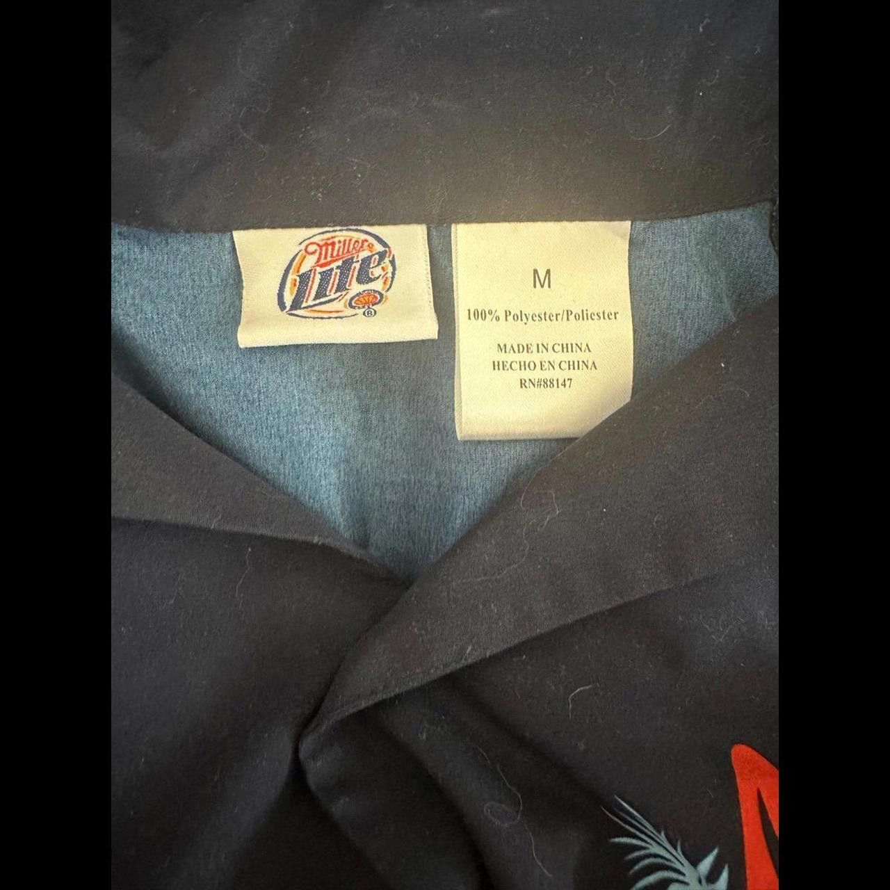 Designer Mens Vintage Like Miller Lite Size US M / EU 48-50 / 2 - 2 Thumbnail