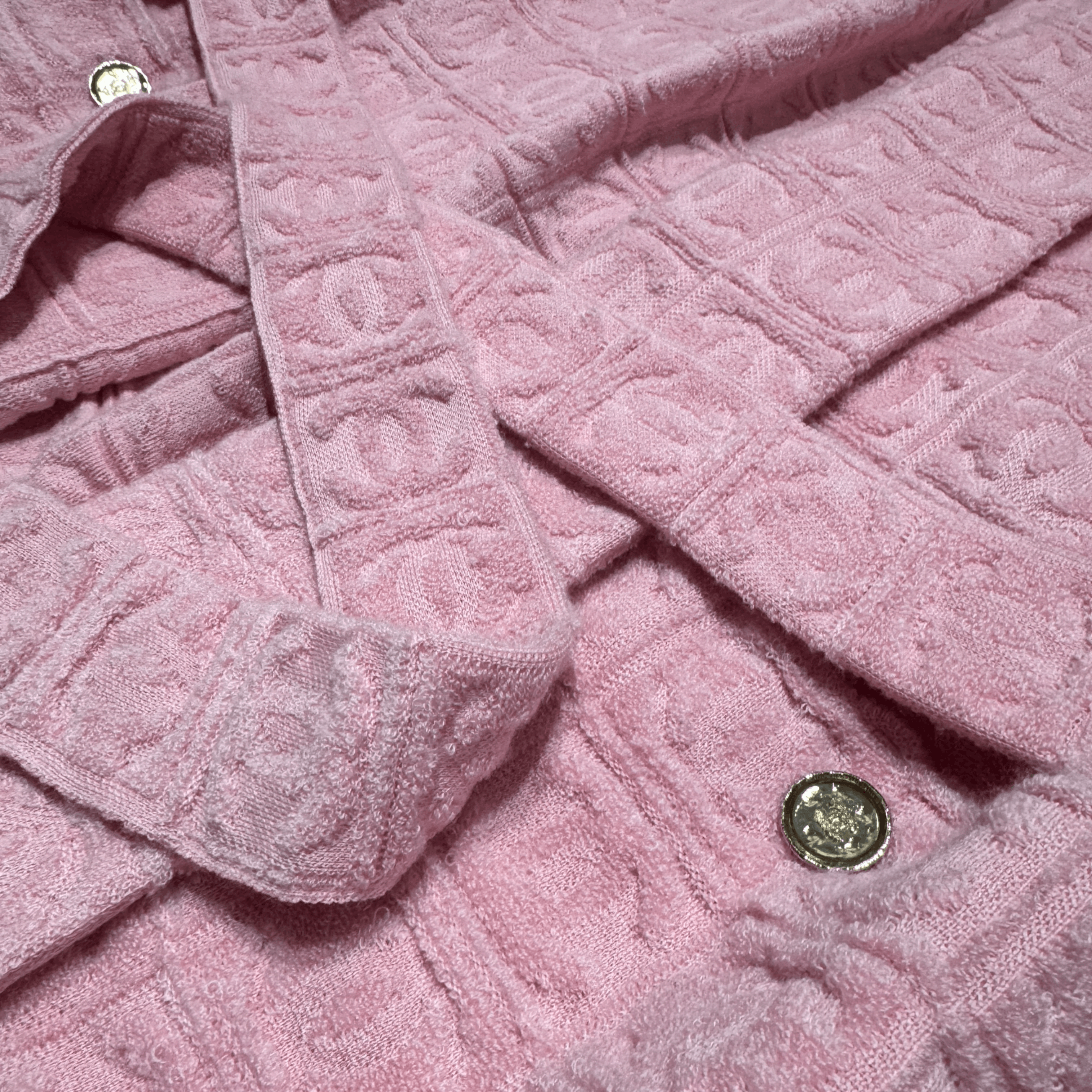 Chanel Chanel 2025 Cruise Oversized Belted Shawl Cardigan Sample Size US L / EU 52-54 / 3 - 5 Thumbnail