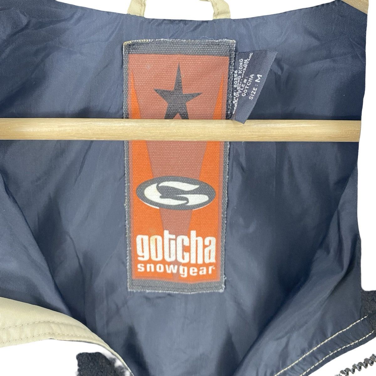 Gotcha Vintage GOTCHA SNOWGEAR Half Zip Pullover Jacket Ski Size US M / EU 48-50 / 2 - 8 Thumbnail