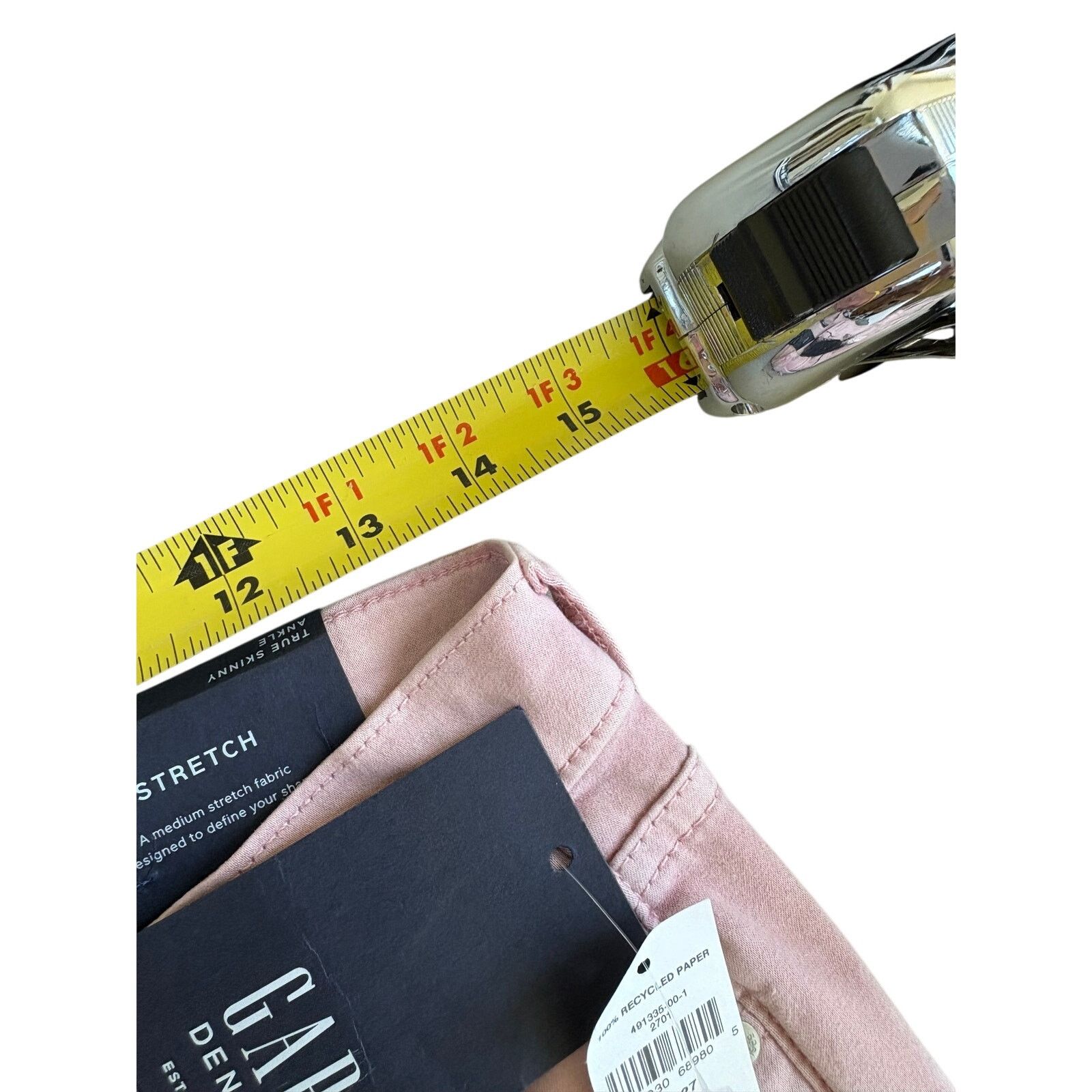 Gap Womens Gap BRAND NEW Pink Jeans Size 27" / US 4 / IT 40 - 2 Thumbnail