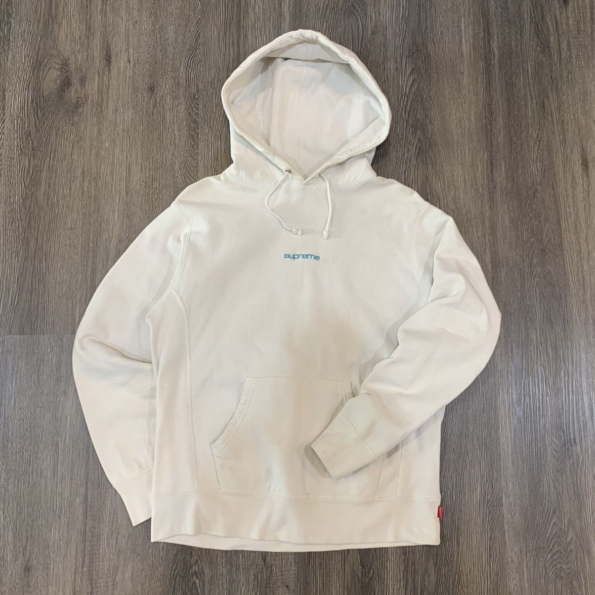 Supreme Supreme Compact Logo Reverse Weave Hoodie Size US S / EU 44-46 / 1 - 1 Thumbnail
