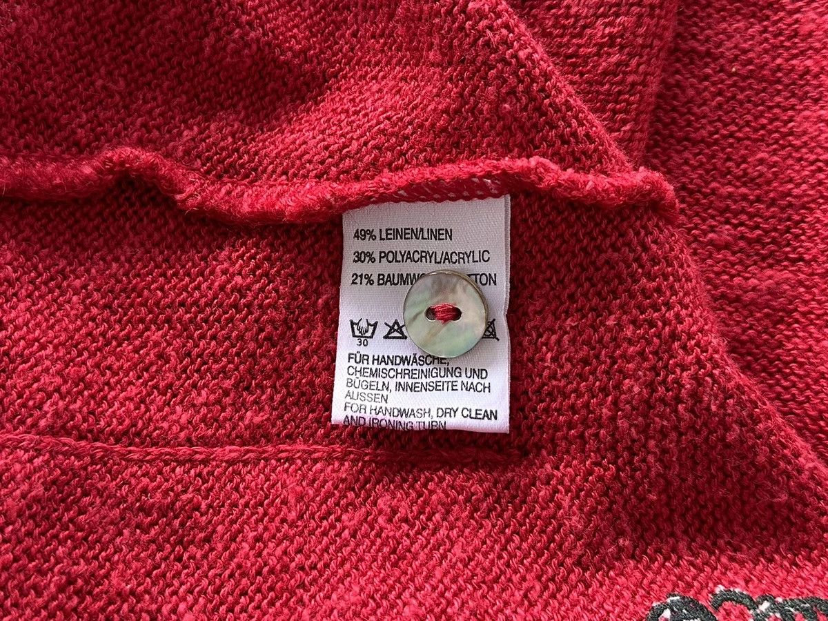 Vintage Steffner Linen Cardigan Sweater Jumper Women's Size D 40 Size M / US 6-8 / IT 42-44 - 5 Thumbnail