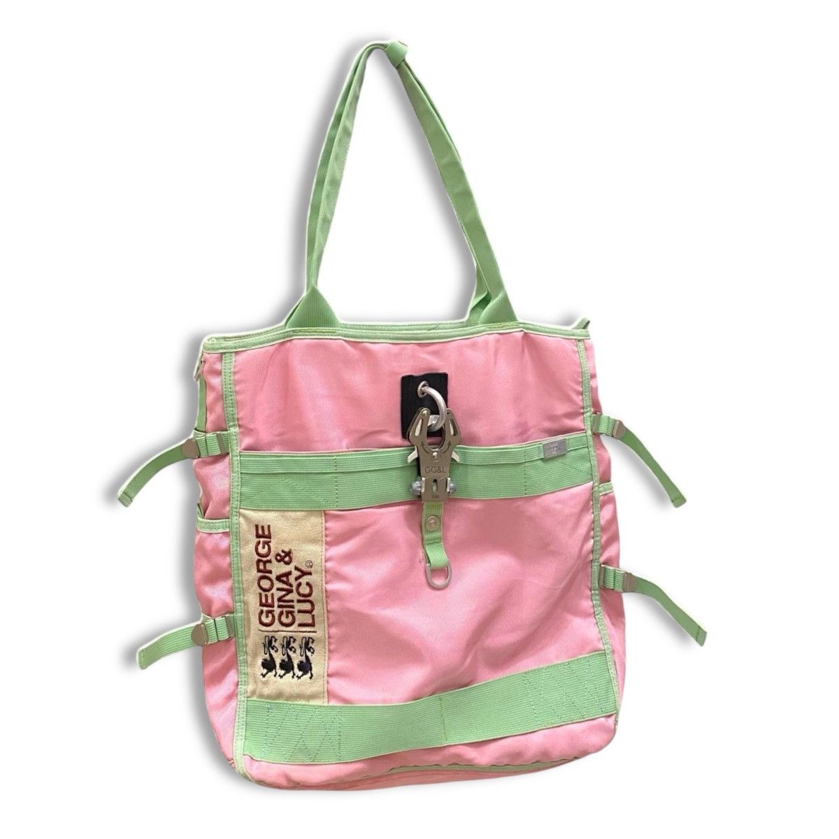George Gina & Lucy GG&L Canvas Cargo Tote Shopper Bag vintage 2000s y2k Size ONE SIZE - 1 Thumbnail