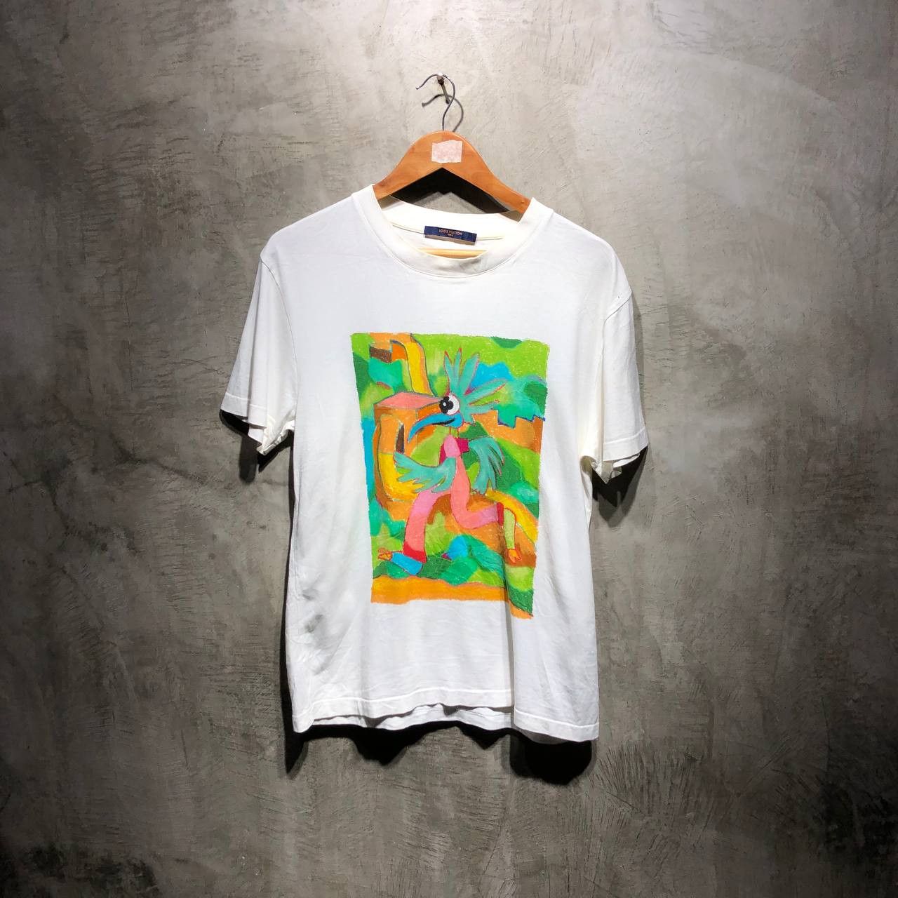 Louis Vuitton Louis Vuitton Friend Inside out abstract bird tee 