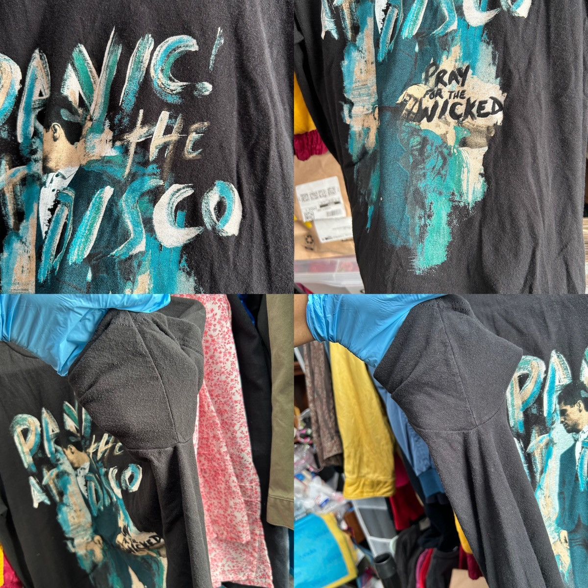 Tultex Panic! At the Disco Graphic Tshirt Size L - "Jacques" Size US L / EU 52-54 / 3 - 6 Thumbnail