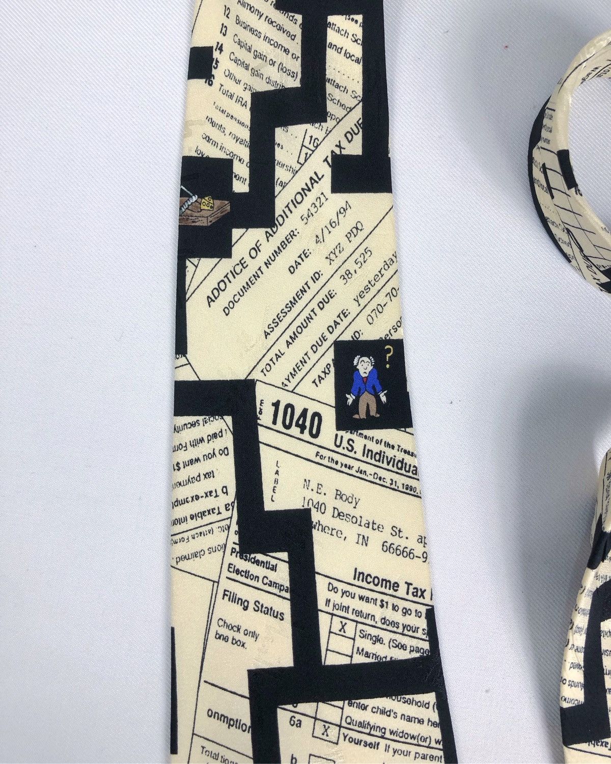 Nicole Miller Rare Vintage 1994 Nicole Miller Overprint Silk Tie Size ONE SIZE - 4 Thumbnail