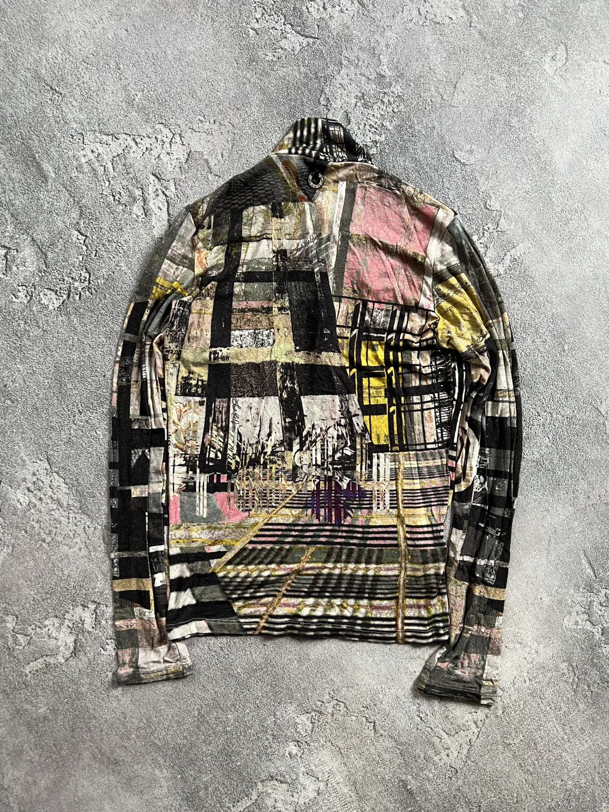 Jean Paul Gaultier Save The Queen All Printed Long Sleeve M Top Blouse Gaultier Size M / US 6-8 / IT 42-44 - 6 Thumbnail