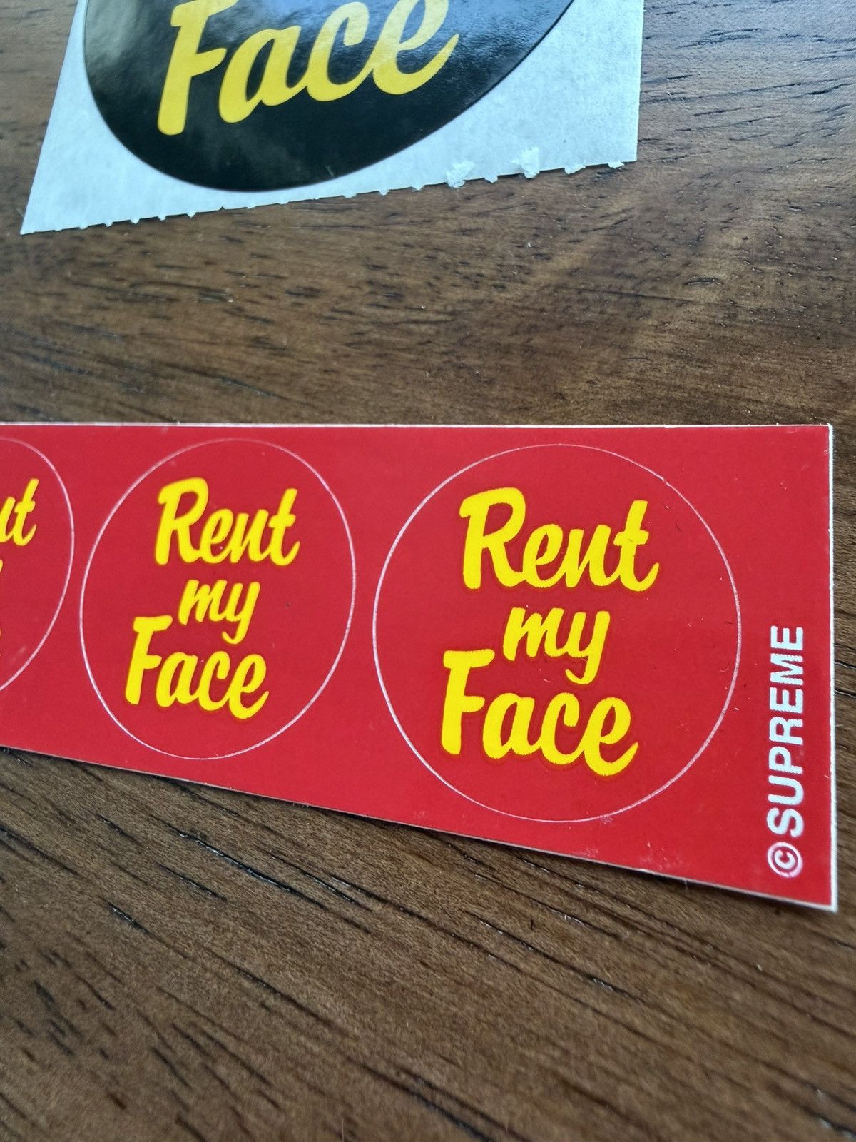 Supreme Supreme “Rent My Face” Large + Small Size ONE SIZE - 3 Thumbnail