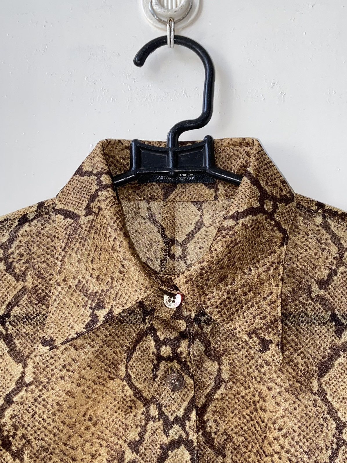 Designer × Japanese Brand Last Scene New York Snake Mesh Shirt Size S / US 4 / IT 40 - 4 Thumbnail