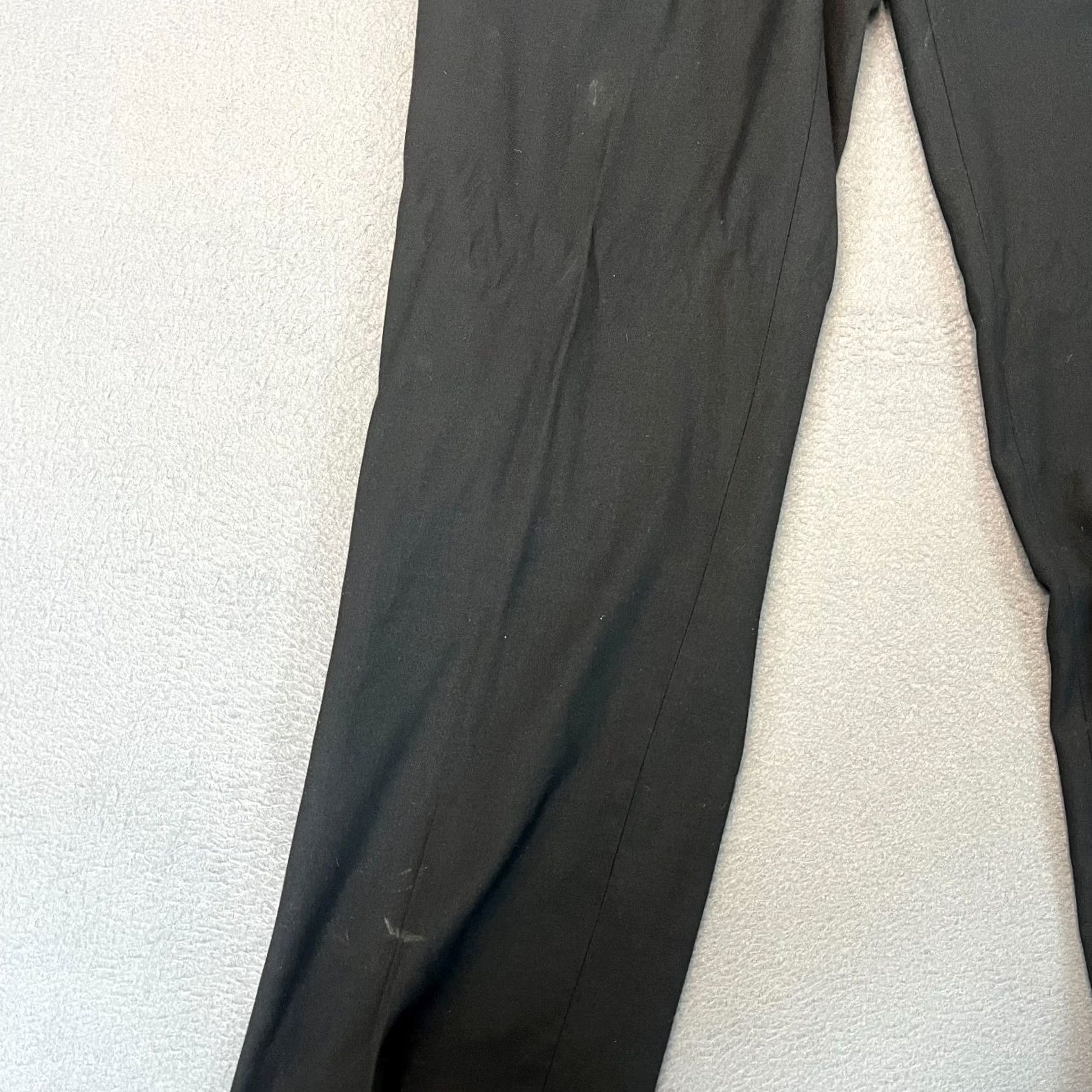 Apt. 9 Apt. 9 Modern Fit Men’s Black Dress Pants 32x30L Straight Office Pockets Work Size US 32 / EU 48 - 6 Thumbnail