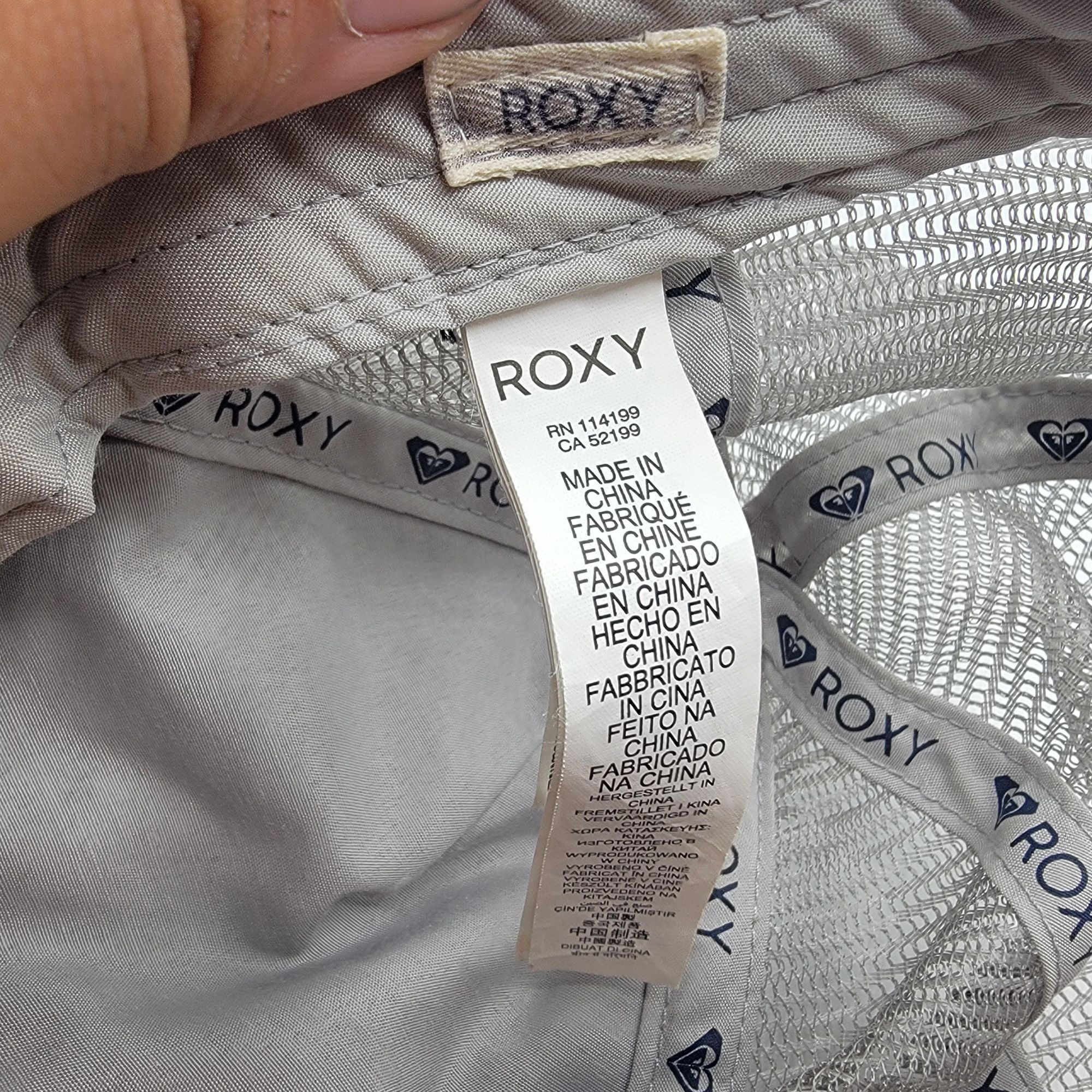 Other Roxy Womens Gray Trucker Hat Cap Tribal Print Casual Outdoor Size ONE SIZE - 5 Thumbnail