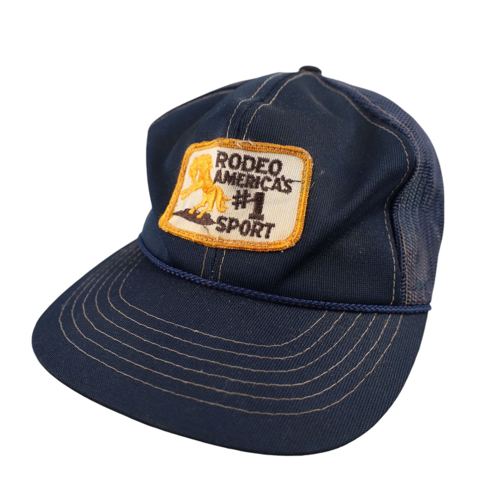 Vintage Vintage Rodeo Americas #1 Sport Patch Snapback Hat Size ONE SIZE - 1 Thumbnail