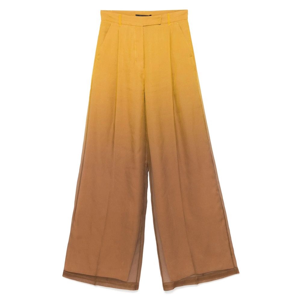 Max Mara Pianoforte YELLOW Trousers - Palazzo Pants