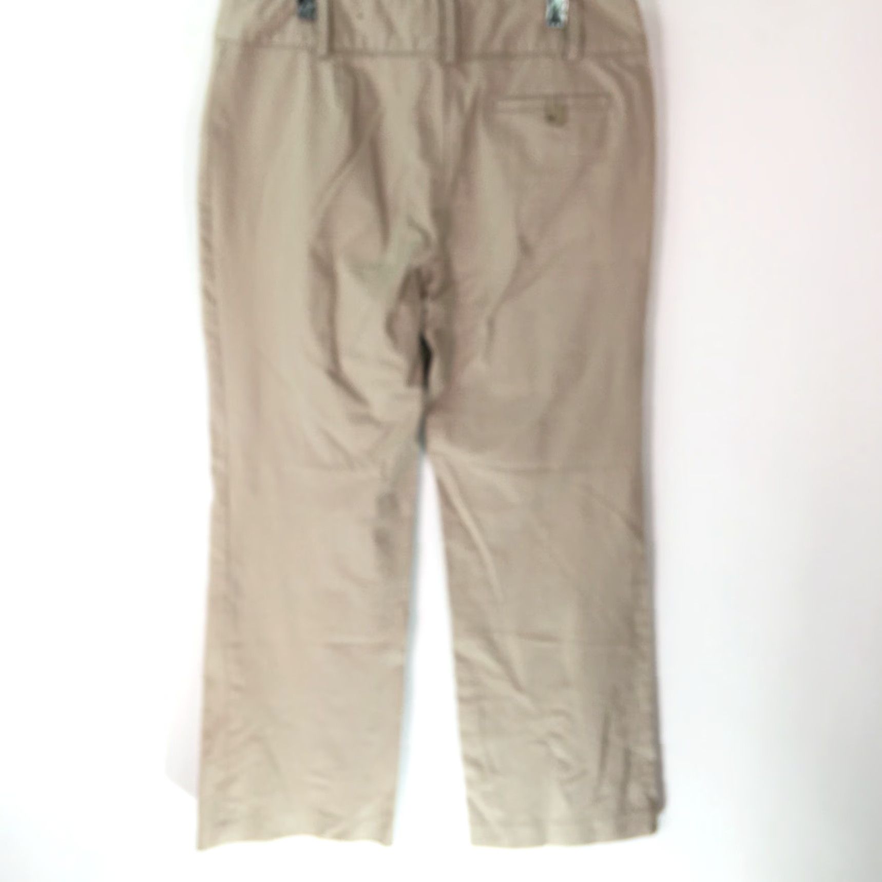 Apt. 9 Apt. 9 Dress Pants Womens Flat Front Beige 32x30 Size 12 Vintage Stretch Regular Straight Size 34" / US 12 / IT 48 - 2 Thumbnail