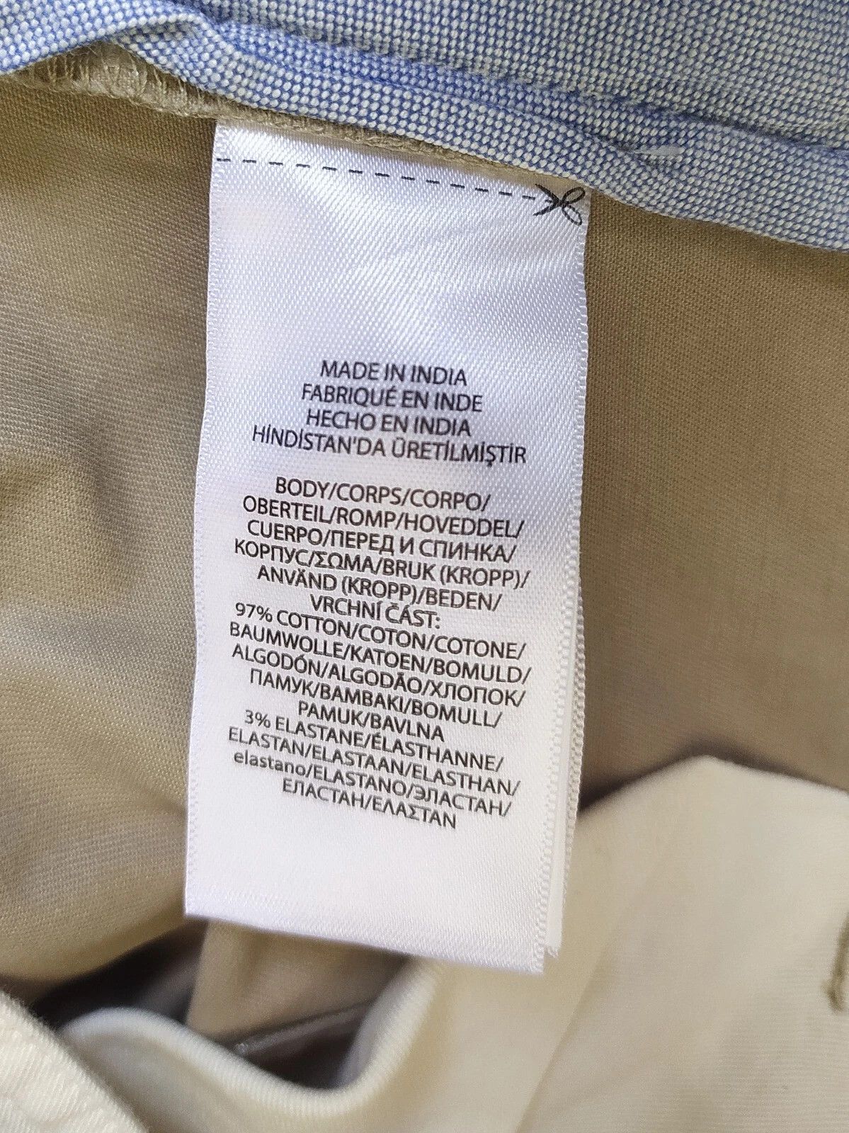 Polo Ralph Lauren Polo Ralph Lauren Slim Stretch Fit Chino Trouser FTP 0068 Size US 33 - 8 Thumbnail