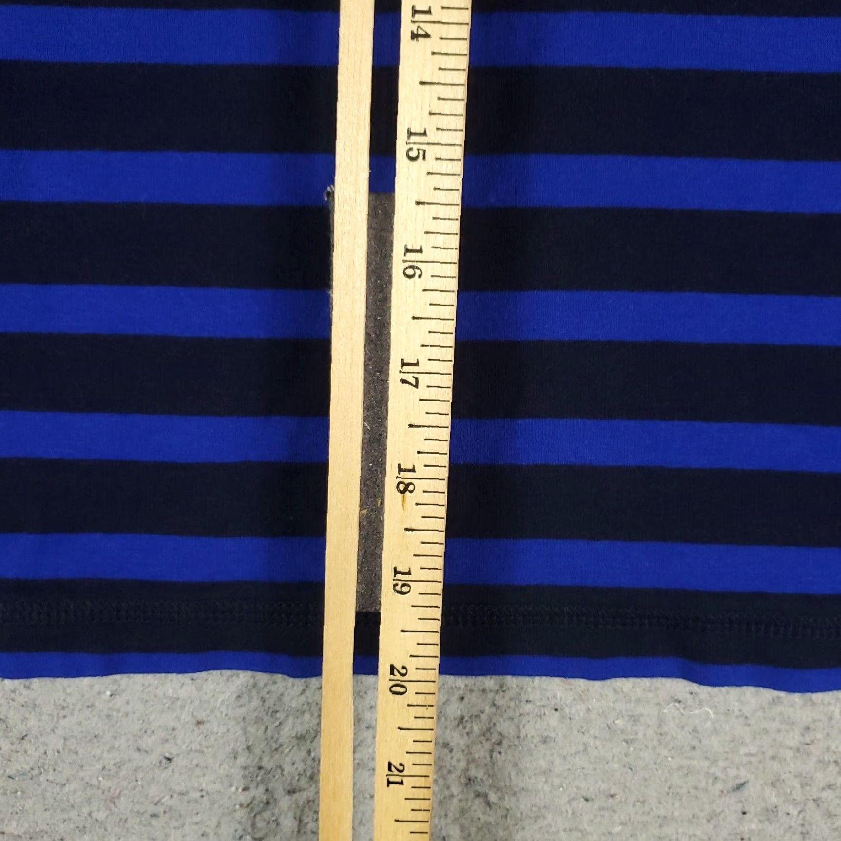 Ralph Lauren VINTAGE Ralph Lauren Sweater Women's Pullover Size PM Blue Striped Cotton Casual Winter Size M / US 6-8 / IT 42-44 - 6 Thumbnail