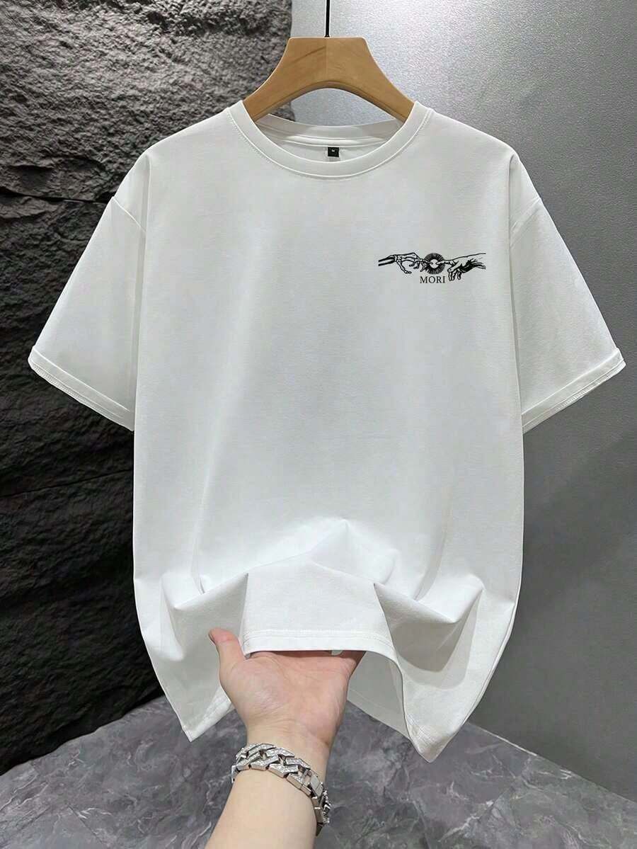 Other Mens Printed Loose Fit Short Sleeve T-Shirt Summer Essential Size US S / EU 44-46 / 1 - 2 Thumbnail