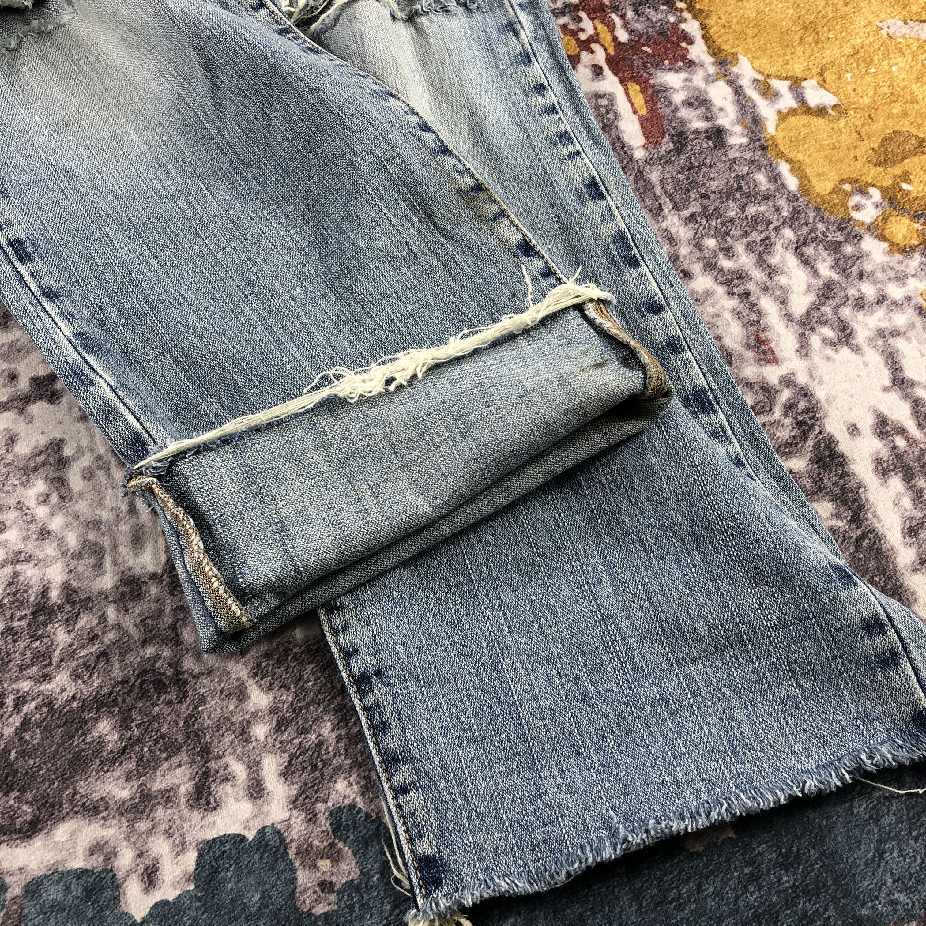 Levi's Vintage Distress Levis 505 Jeans-JM2321 Size US 35 - 7 Thumbnail
