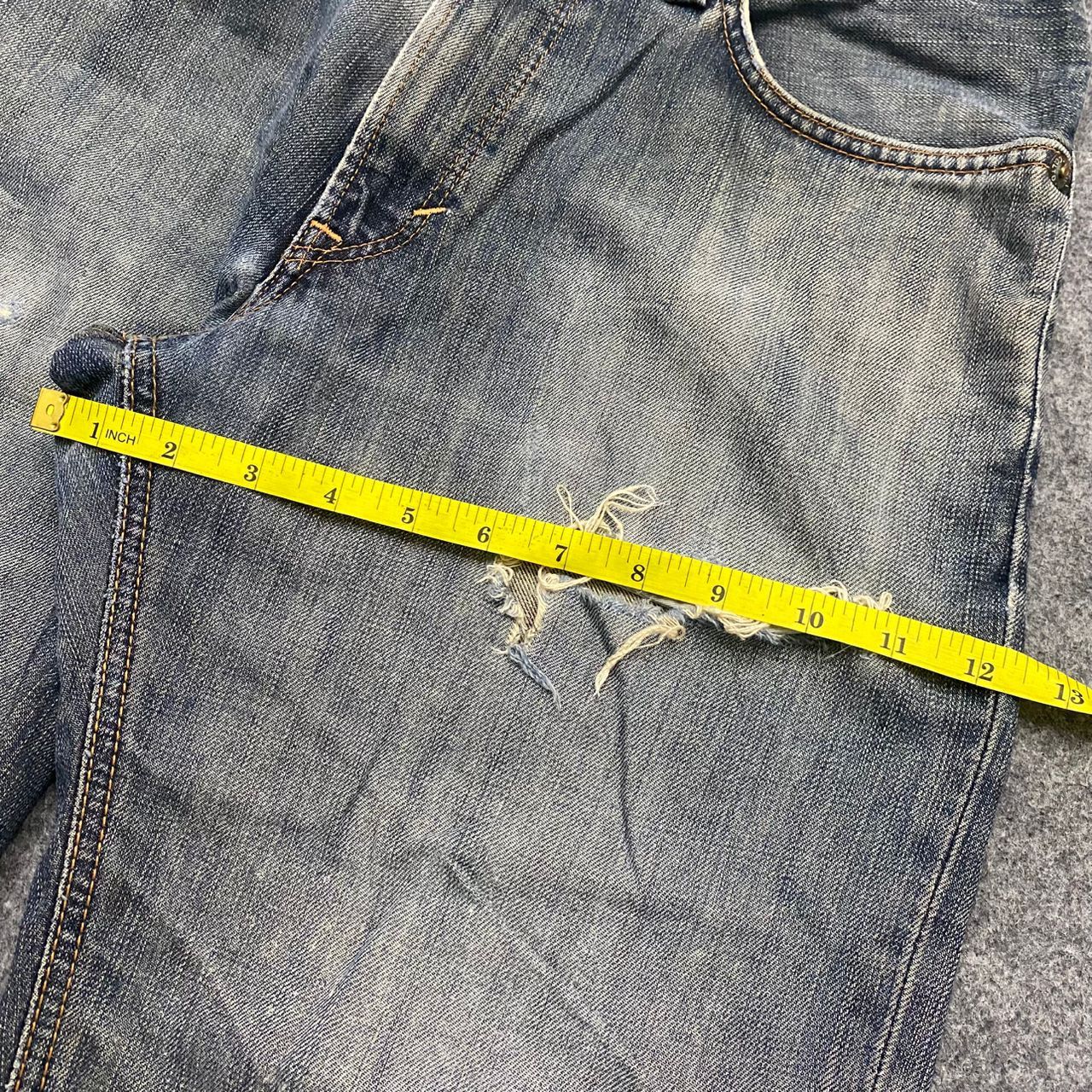 Edwin 💥Best Offer💥Vintage Edwin 503 Distressed Denim Size US 34 / EU 50 - 6 Thumbnail