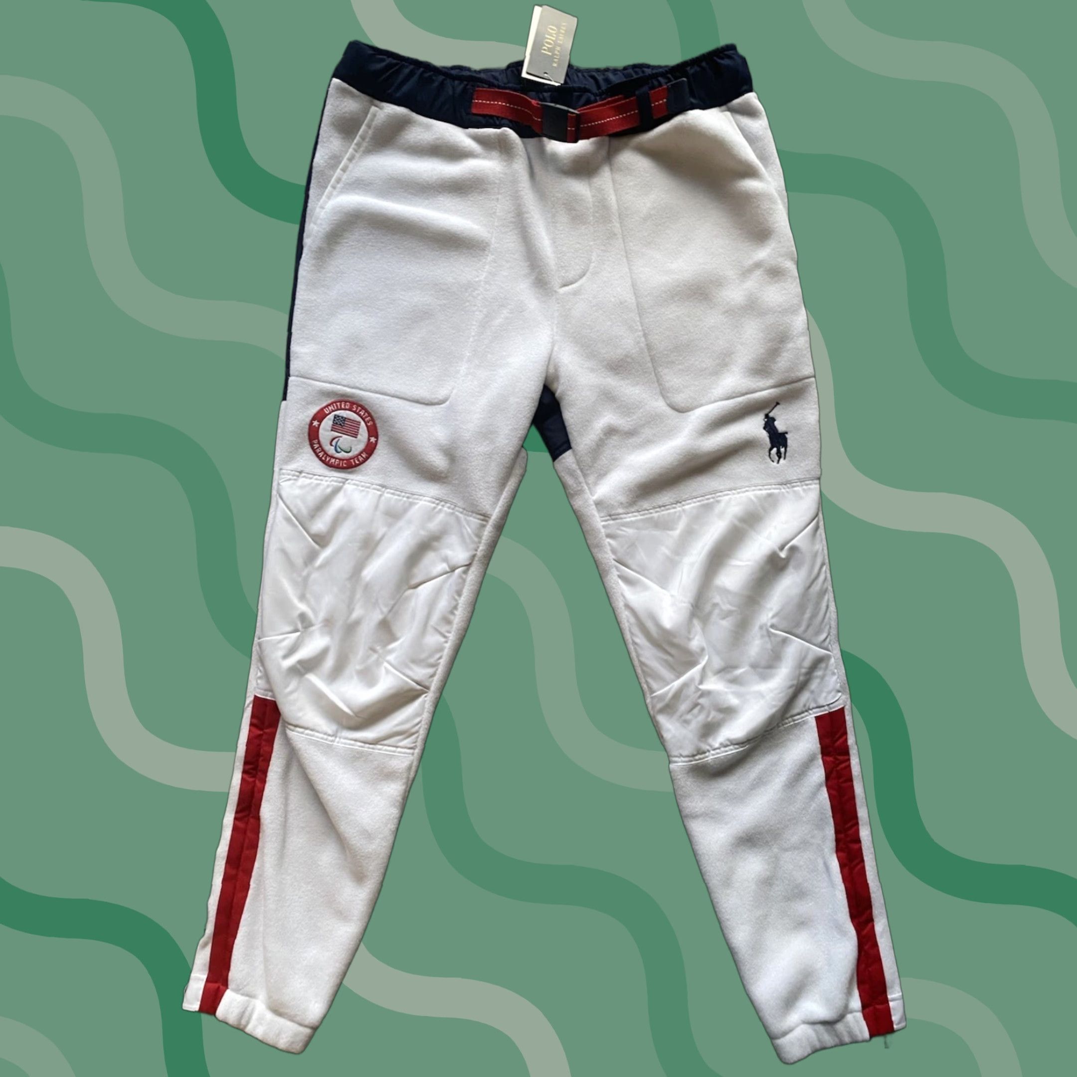 Polo Ralph Lauren Polo Ralph Lauren Pants Men’s Small USA Paralympic 2022 Multicolor Activewear Mens Size US S / EU 44-46 / 1 - 1 Thumbnail
