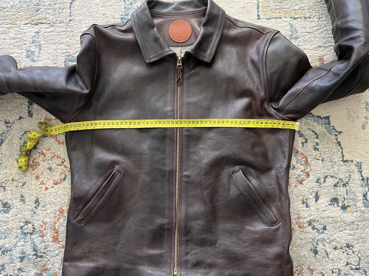 Japanese Brand Motor leather things Japan Single rider Sports Jacket Size US L / EU 52-54 / 3 - 7 Thumbnail